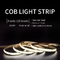 Low Voltage 4500k Cob Led Strip Light Ultra Narrow Flexible 12v 24v Ra90