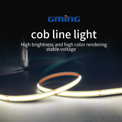 Ra90 Flexible COB LED Strip Light Low Voltage Ultra Narrow 12V 24V Voltage