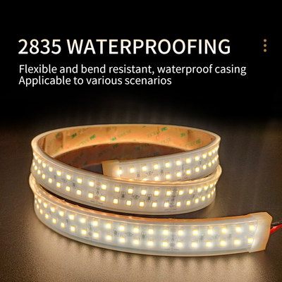 Drip Sleeve SMD 2835 LED Strip Outdoor Flexible Ribbon Waterproof