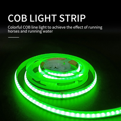 Waterproof COB LED Strip Light 12V 5W Remote Control Dimming For Home