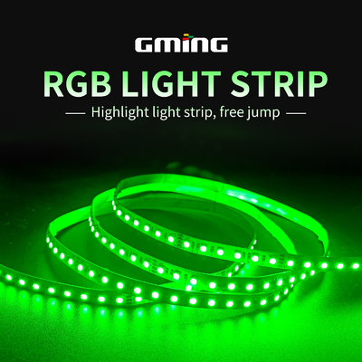 Low Voltage SMD 5050 LED Strip Light RGB IP65 Waterproof With Aluminum Housing
