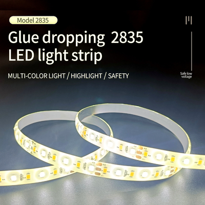UL Approved 2835 LED Strip Adhesive Dripping Waterproof Lamp With 12V/24V