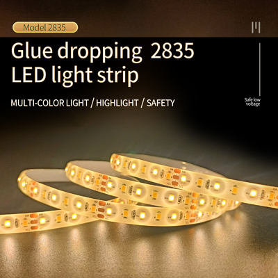 Waterproof Glue Dropping SMD 2835 LED Strip Belt Flexible Tape Light