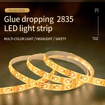 IP65 Drip Lamp SMD 2835 LED Strip Waterproof Bright Soft Lamp 12V/24V