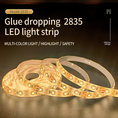Glue Dropping SMD 2835 LED Strip IP65 Waterproof UL Certification