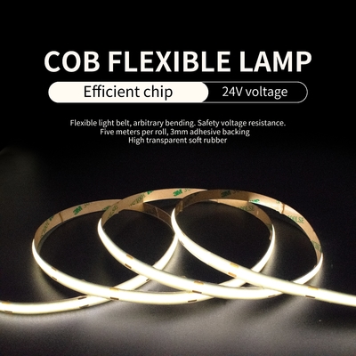 Power 5W COB LED Strip Light Flexible Belt With Low Voltage Ceiling