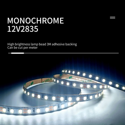 Low Voltage 12v 24v Smd 2835 Led Strip Lamp Monochrome