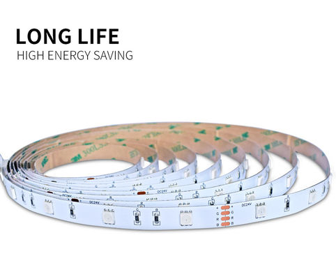 Energy Saving 7.2W SMD 5050 LED Strip Light Easy To Install 190-210lm