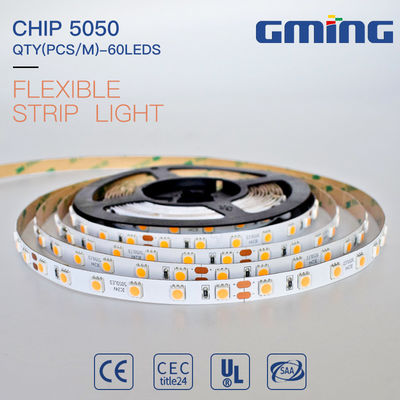 IP20 60leds/m SMD5050 led tape strip lights 12/24VDC