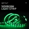 RGB SMD5050 60pcs LED Flexible Tube Lights Neon Running Water Lamp