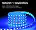 wide viewing angle 9.6W RGB 12V DC SMD 5050 LED Strip Light For Decoration